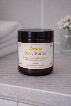 Fluffige Body Butter "Lemon"