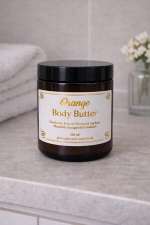 Fluffige Body Butter "Orange"