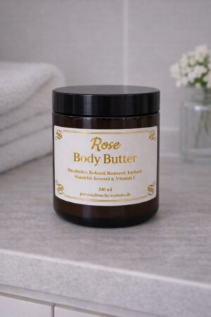 Fluffige Body Butter "Rose"